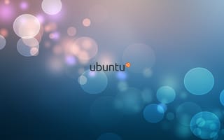 Картинка Ubuntu, Бубунту, пузыри, Убунту, Линукс, bubbles, Linux