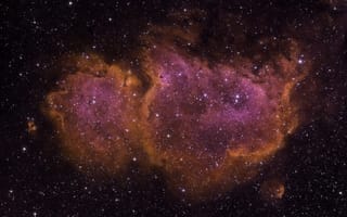 Картинка Soul Nebula, IC1848, космос