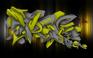 Картинка FireX, граффити, graffiti, 3D, photoshop