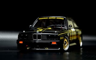 Картинка BMW, M3, Black, БМВ, sport, E30
