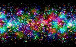 Картинка пузыри, bubble, цветные, радужные, красиво, rainbow, красота