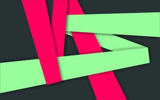 Картинка линии, полосы, объем, лента