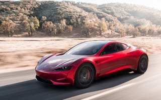 Картинка 2020, Roadster, скорость, Tesla