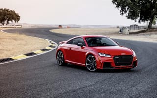 Картинка Audi, Track, RS, German, TT, Red, 2018