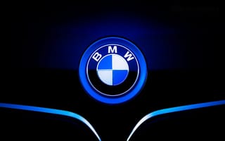 Картинка капот, BMW, front, шильдик, значок, бмв, i3