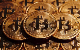 Картинка Crypto-currency, Bitcoin, Coin, Gold