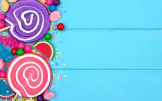 Картинка colorful, конфеты, lollipop, sweet, леденцы, сладости, candy