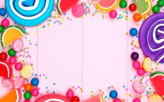 Картинка colorful, lollipop, sweet, конфеты, candy, леденцы, сладости