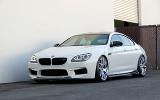 Картинка BMW, White, M6, Alpine, F06