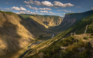 Картинка Долина Чулышмана, перевал Кату-Ярык, Республика Алтай