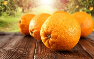 Картинка апельсины, цитрусы, доска