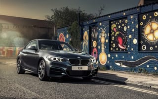 Картинка BMW, M235i, F22, Фары, БМВ, Coupe, Black, Черная