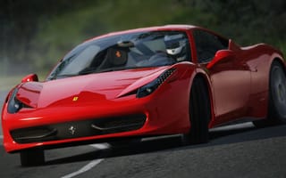Картинка Ferrari, Corsa, Assetto, Red