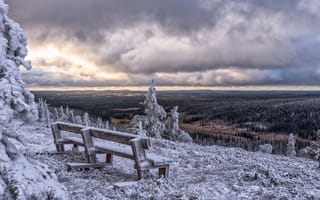 Картинка Posio, зима, Finland, Финляндия