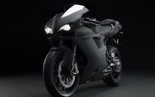 Картинка black, Ducati, 848 evo