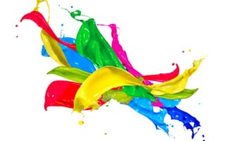 Картинка paint, краска, design, капли, брызги, colors, splash
