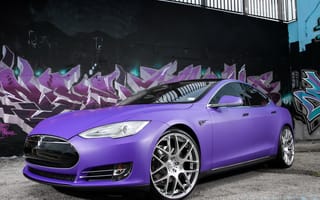 Картинка Tesla, car, Model S, P85