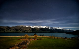 Обои Новая Зеландия, горы, Lake Wakatipu, Озеро Вакатипу, New Zealand