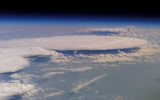 Картинка Земля, облака, атмосфера, планета