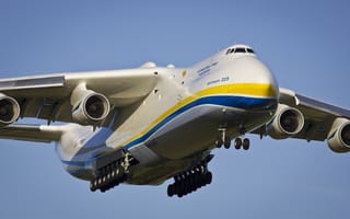 Обои Ан-225, транспортный, самолёт, реактивный, «Мрия»