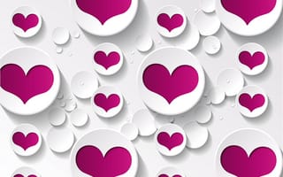 Картинка hearts, любовь, romantic, design, valentines, сердечки