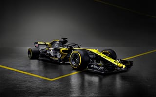 Картинка Renault, R.S.18, 2018, болид, Formula 1, формула 1, рено