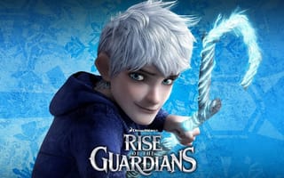Картинка Rise of the Guardians, Джек, мультфильм, хранитель, персонаж, лед, DreamWorks, Хранители снов, снег