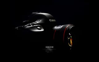 Картинка фотоаппарат, 2L, canon EF 50mm F1, Canon, объектив, черный