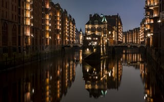 Картинка Reflection, Hamburg, Hamburg-Mitte