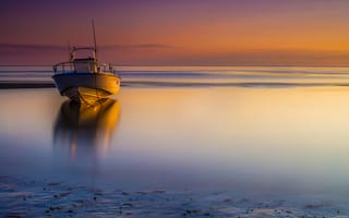 Картинка Штат Заливов, лодка, Encounter Beach, Massachusetts