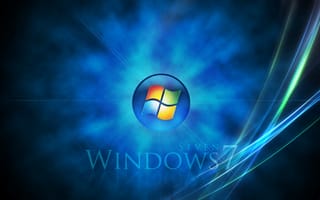 Картинка абстракцыя, microsoft, Windows, windows 7
