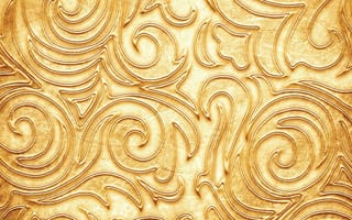Картинка pattern, текстура, Golden color, texture, золотистый цвет, twigs, узор, веточки