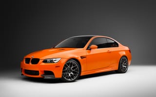 Картинка BMW, M3, E92, оранж