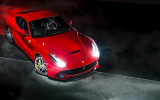 Картинка Ferrari, Berlinetta, красный, Kahn Design, red, феррари, F12