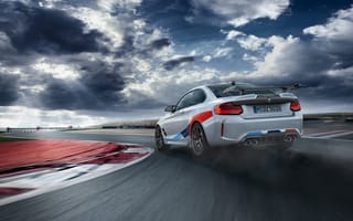 Картинка Competition, вид сзади, гоночный трек, BMW M2, M Performance, 2018