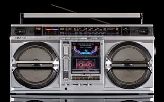 Картинка boombox, Sharp, Ghettoblaster, GF-9000H
