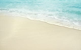 Картинка песок, море, wave, beach, пляж, sand, summer, sea, лето, волны, seascape