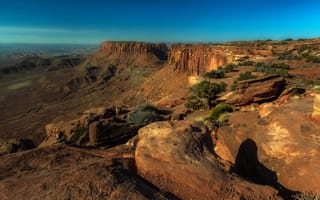 Картинка Canyonlands National Park, пейзаж, горы
