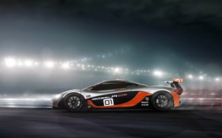 Картинка McLaren, Ranier Peredo, profile, GTR, P1
