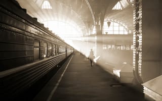Обои Санкт-Петербург, поезд, вокзал