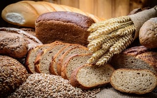 Картинка колоски, пшеница, зерно, хлеб, ассорти