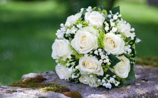 Картинка букет, свадебный, розы