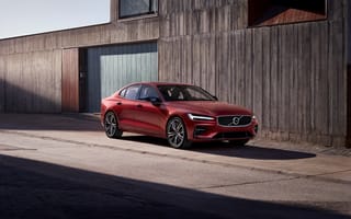 Картинка 2018, Volvo S60, спортивный седан, Red metallic, Вольво, Volvo