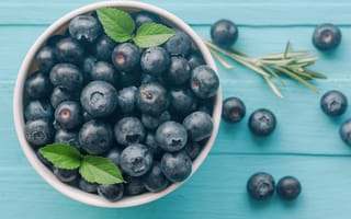 Картинка черника, fresh, ягоды, wood, голубика, blueberry, berries
