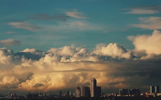 Картинка Москва, небо, облака