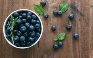 Картинка ягоды, черника, berries, fresh, голубика, blueberry, wood