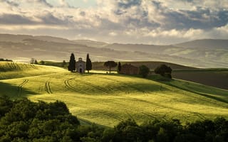 Картинка Italy, Tuscany, Pienza