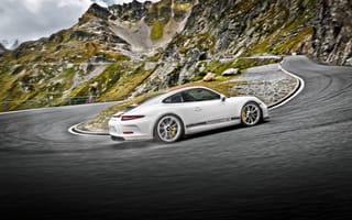 Картинка 911, Coupe, вид сзади, Porsche