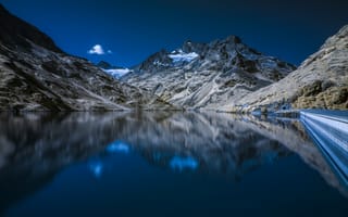 Картинка горы, Гальтюр, Австрия, озеро