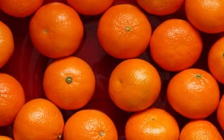 Картинка мандарины, оранжевые, поднос, фрукты